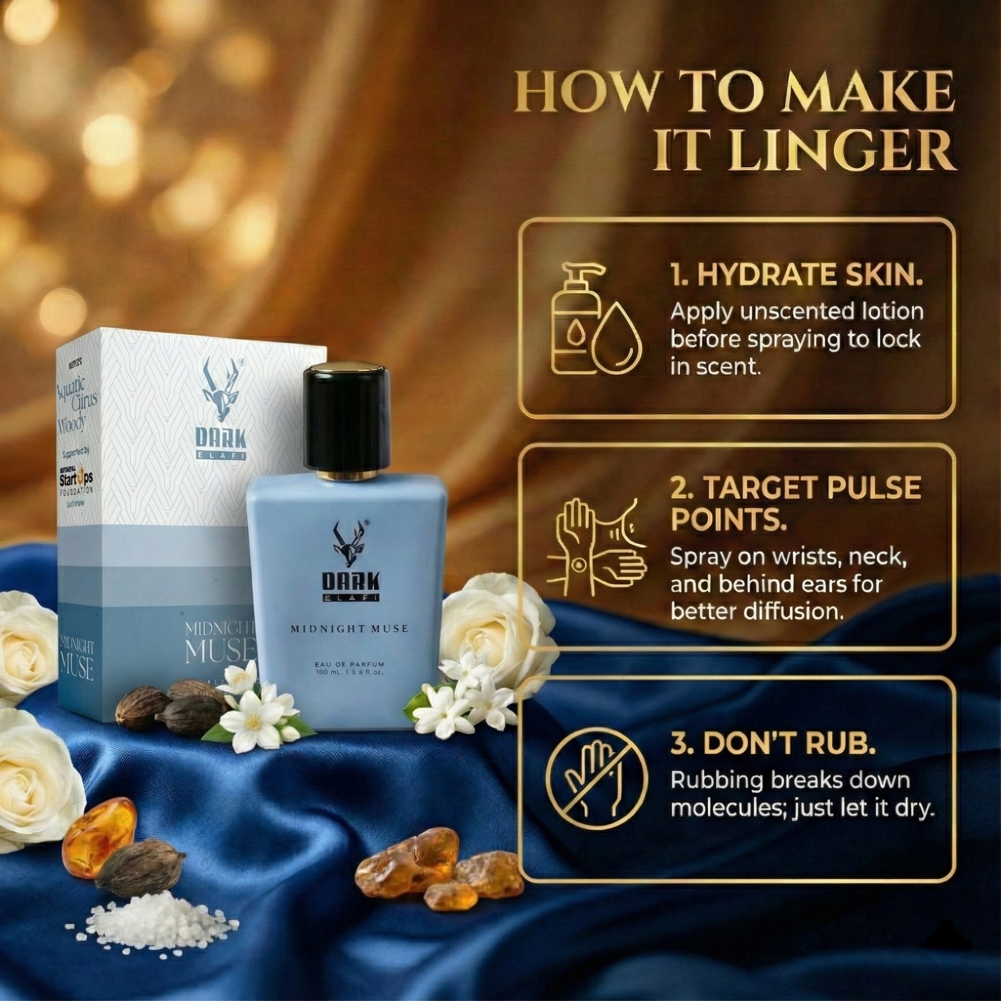Midnight Muse – Aquatic Citrus Woody Perfume by Dark Elafi (100ml) Midnight Muse – Aquatic Citrus Woody Perfume by Dark Elafi (100ml)